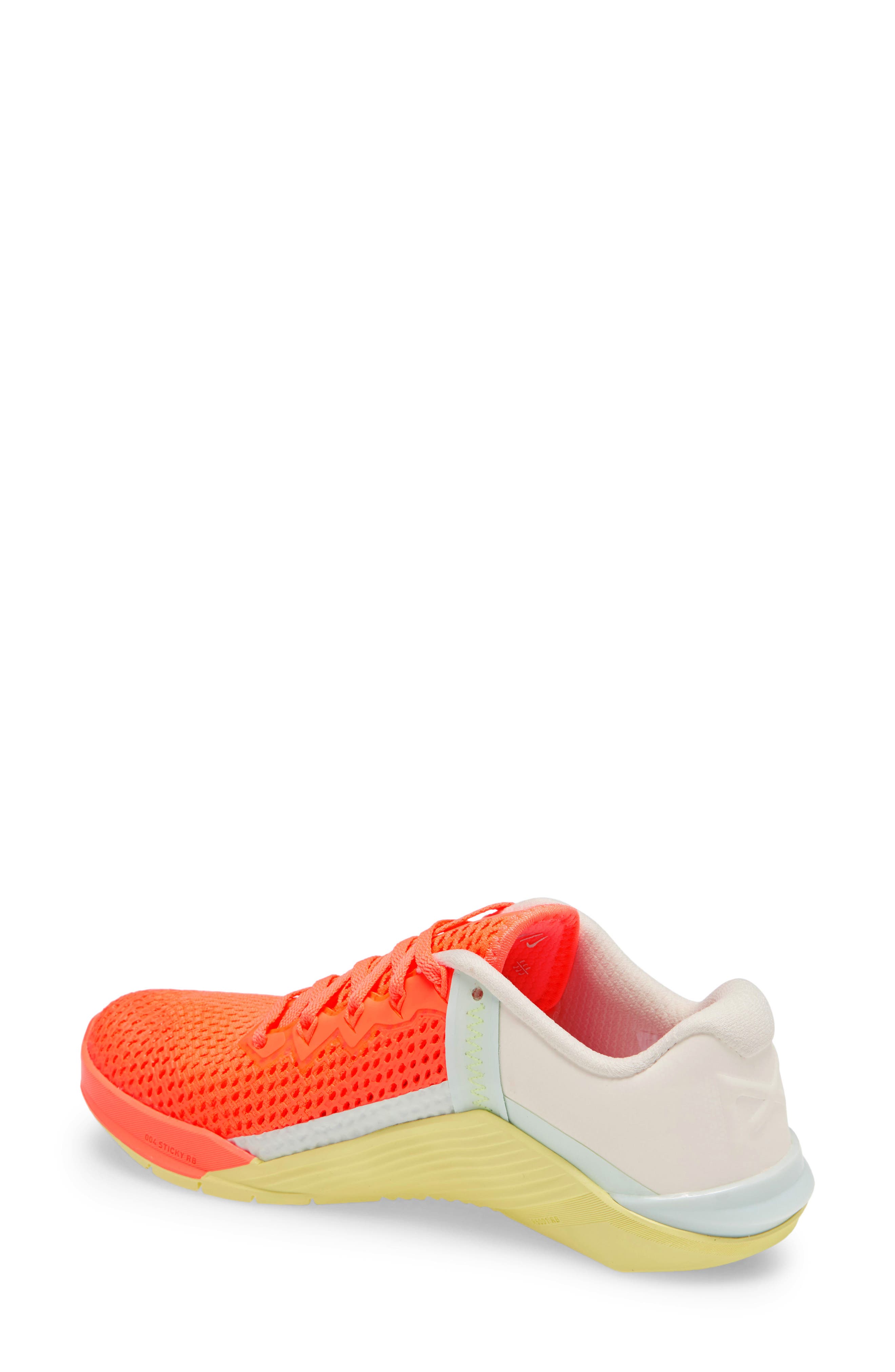 Metcon 6 Training Shoe, Alternate, color, BRIGHT MANGO/ SMOKE/ GREEN
