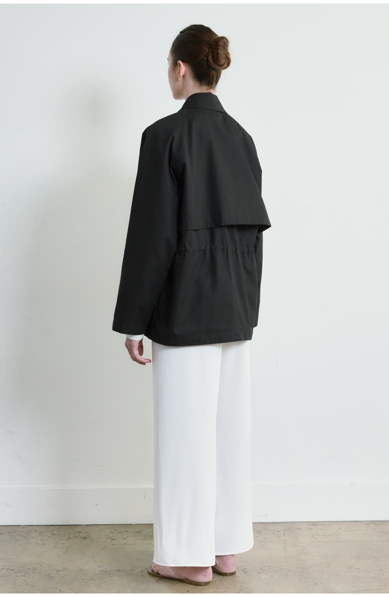 Almina Concept Cotton Barn Jacket, Alternate, color, Black