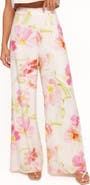 Petal & Pup Devlin Floral High Waist Wide Leg Pants