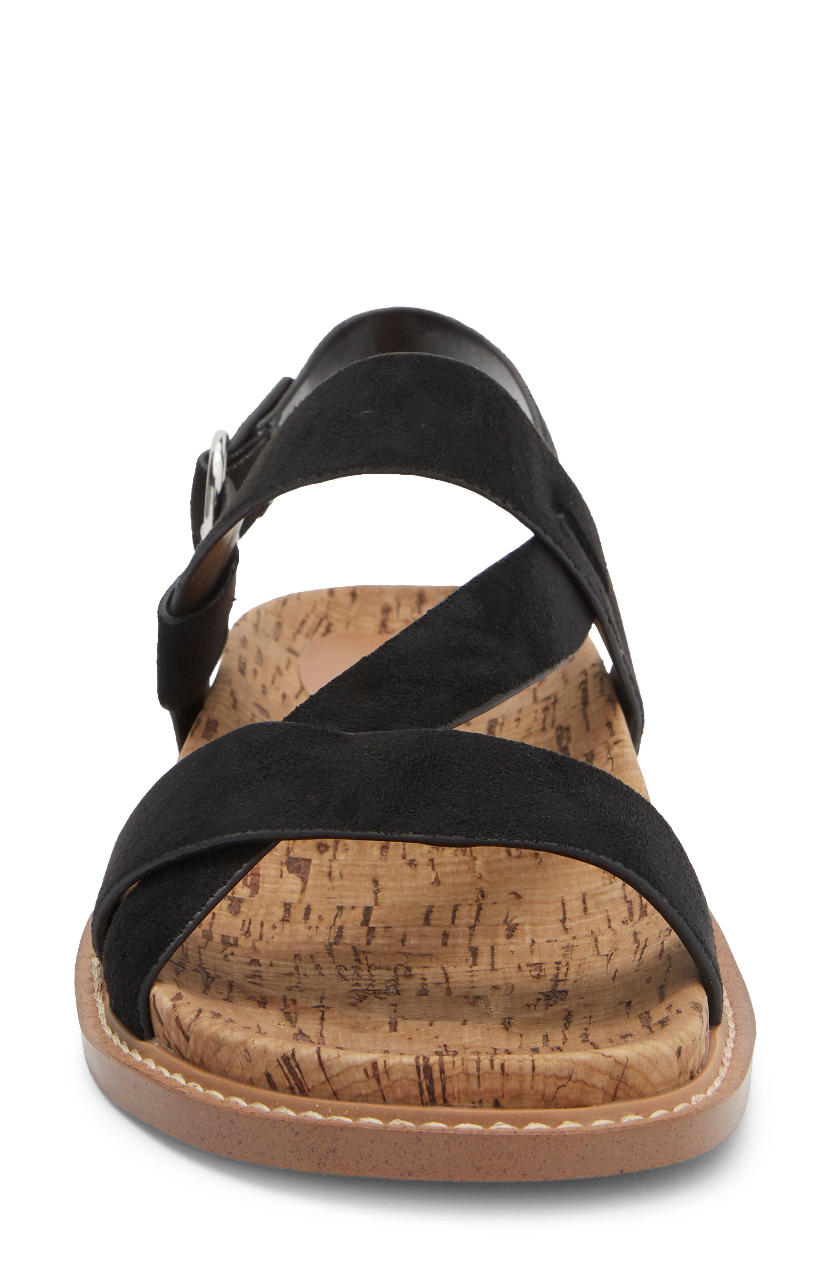 NORDSTROM RACK Jerico Slingback Sandal, Alternate, color, Black