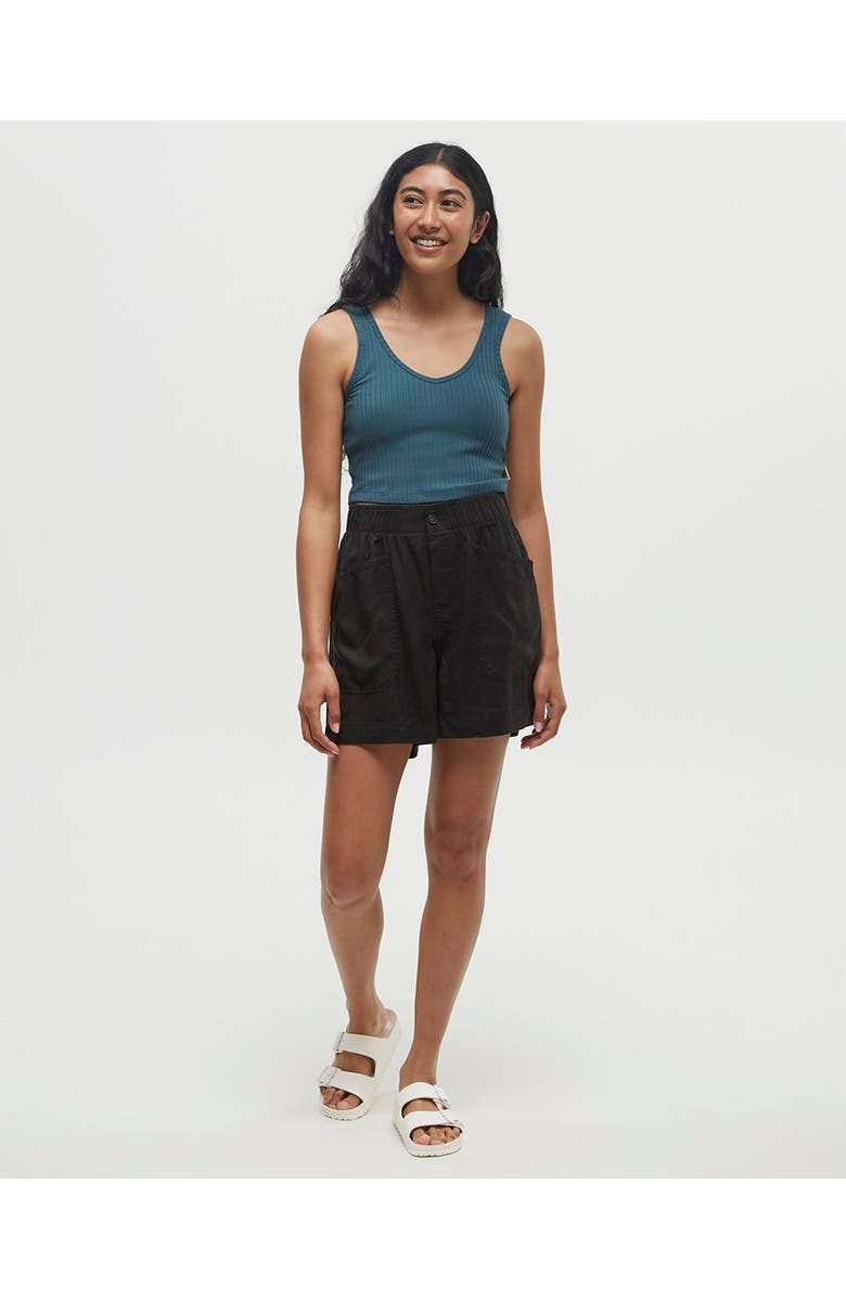 tentree Cascades Short, Alternate, color, Meteorite Black