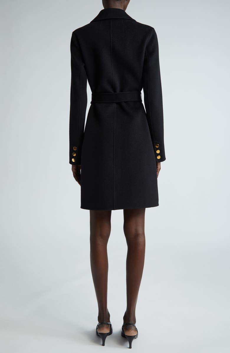 ST. JOHN Belted Wool & Cashmere Coat, Alternate, color, 