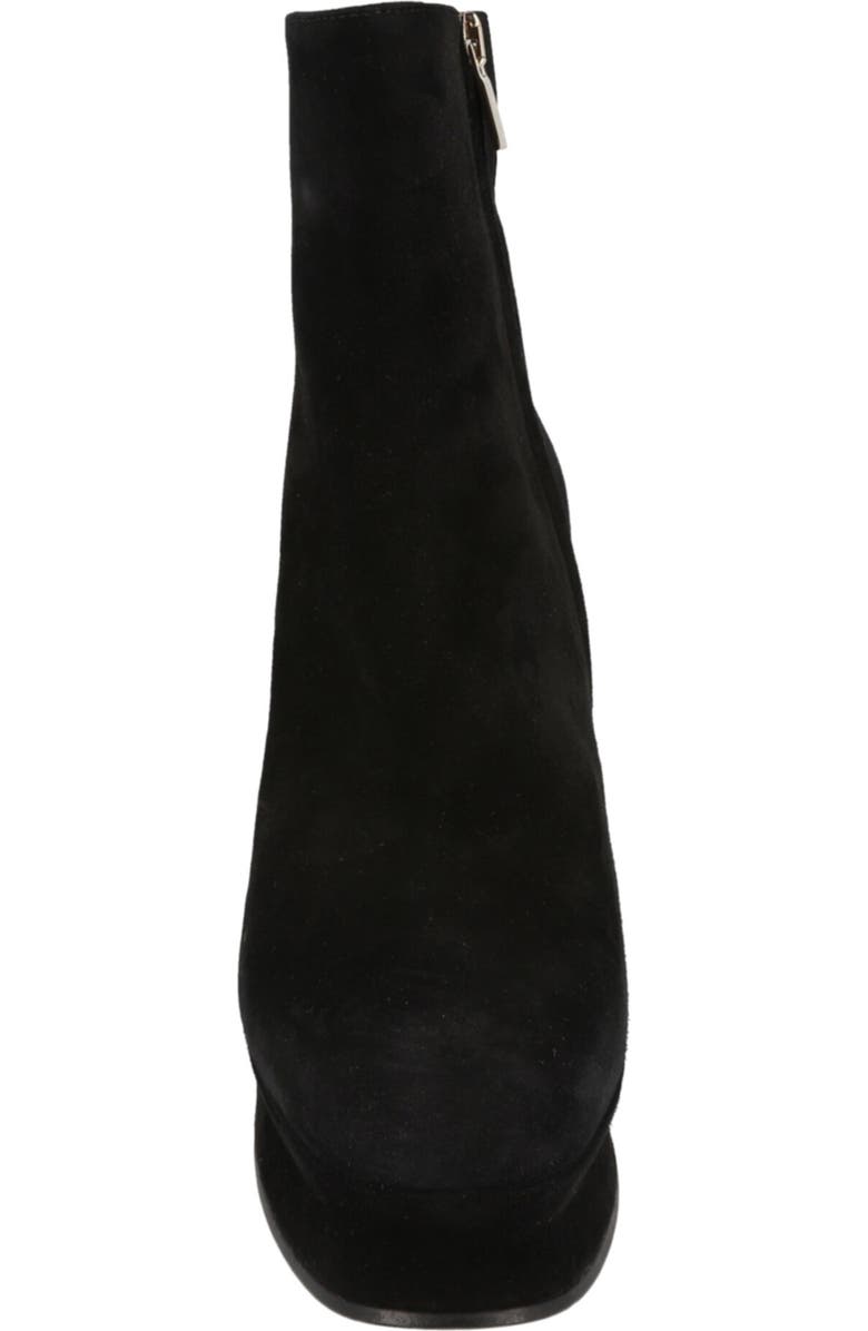 FERRAGAMO Sandra Platform Suede Boot, Alternate, color, Black