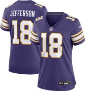 Nike Women's Nike Justin Jefferson Purple Minnesota Vikings Player Jersey