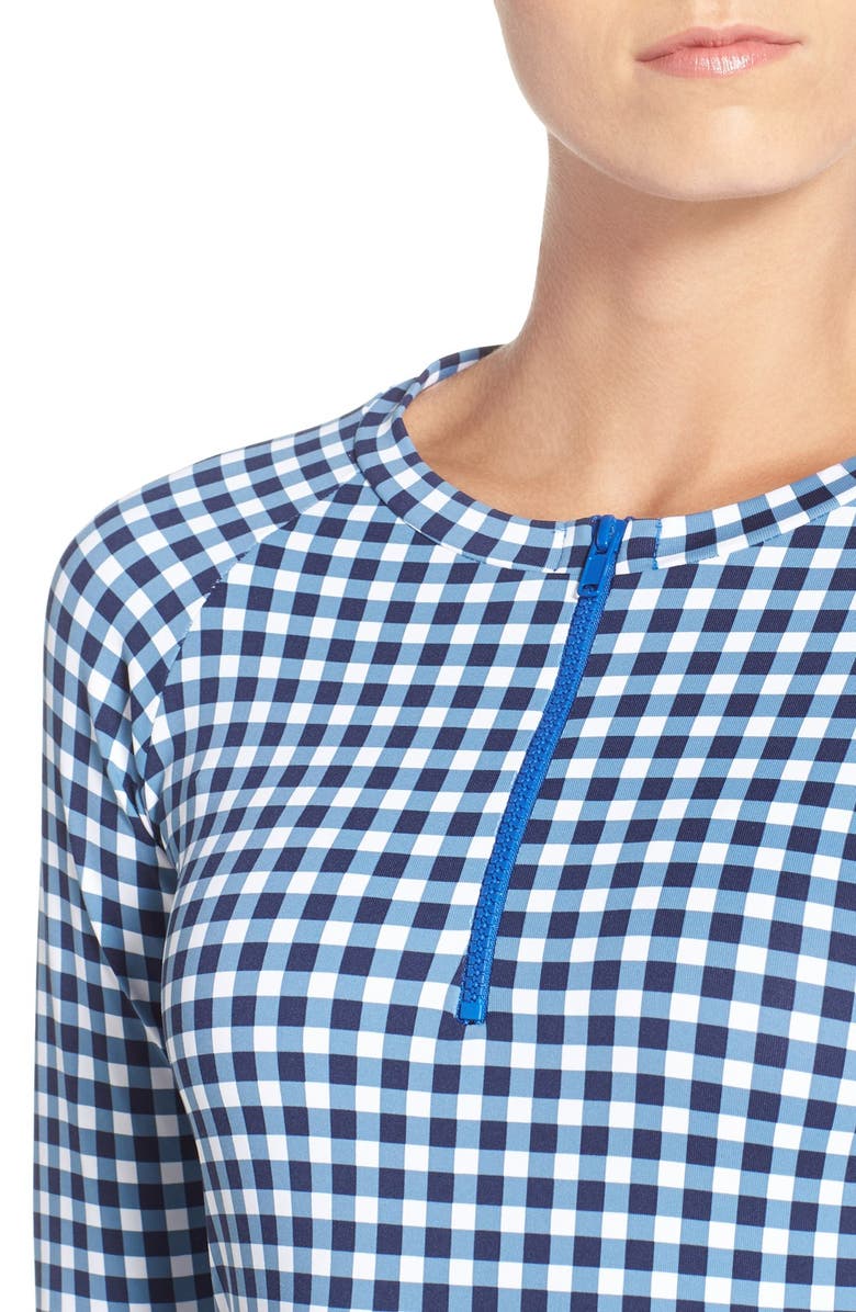 Tommy Bahama Gingham Rashguard, Alternate, color, 