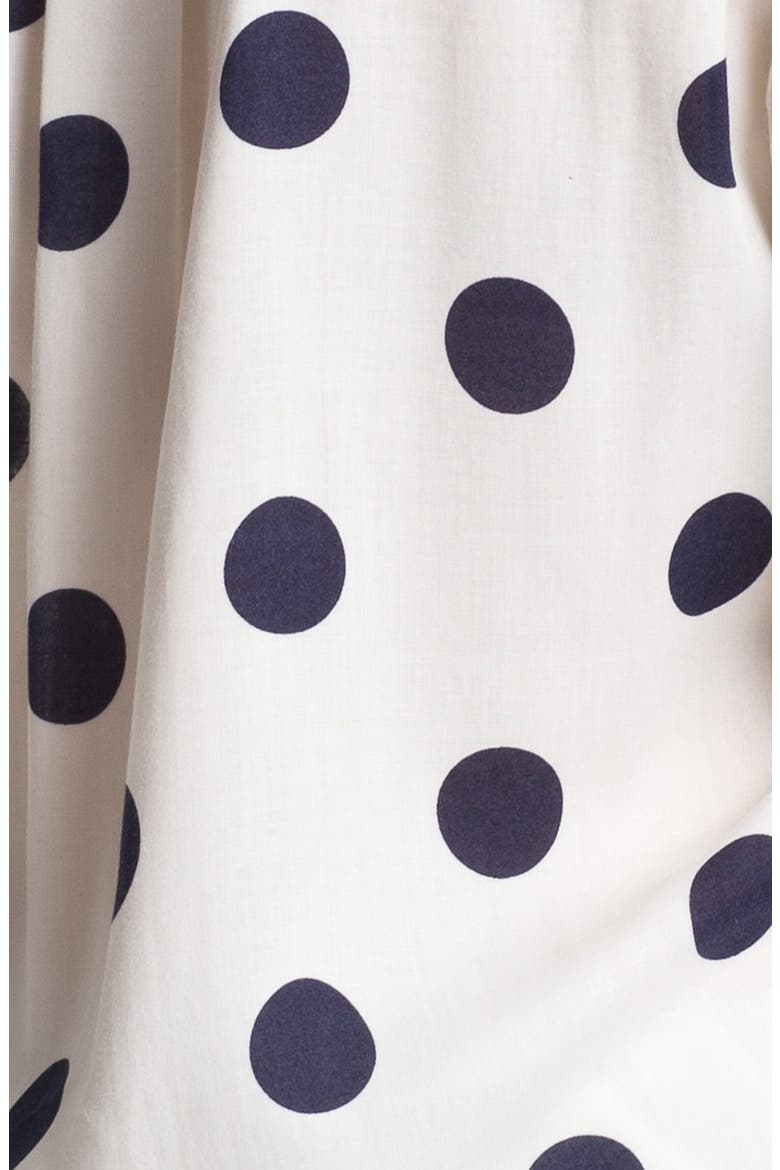 Polka Dot Shirt, Alternate, color, LIGHT CREAM