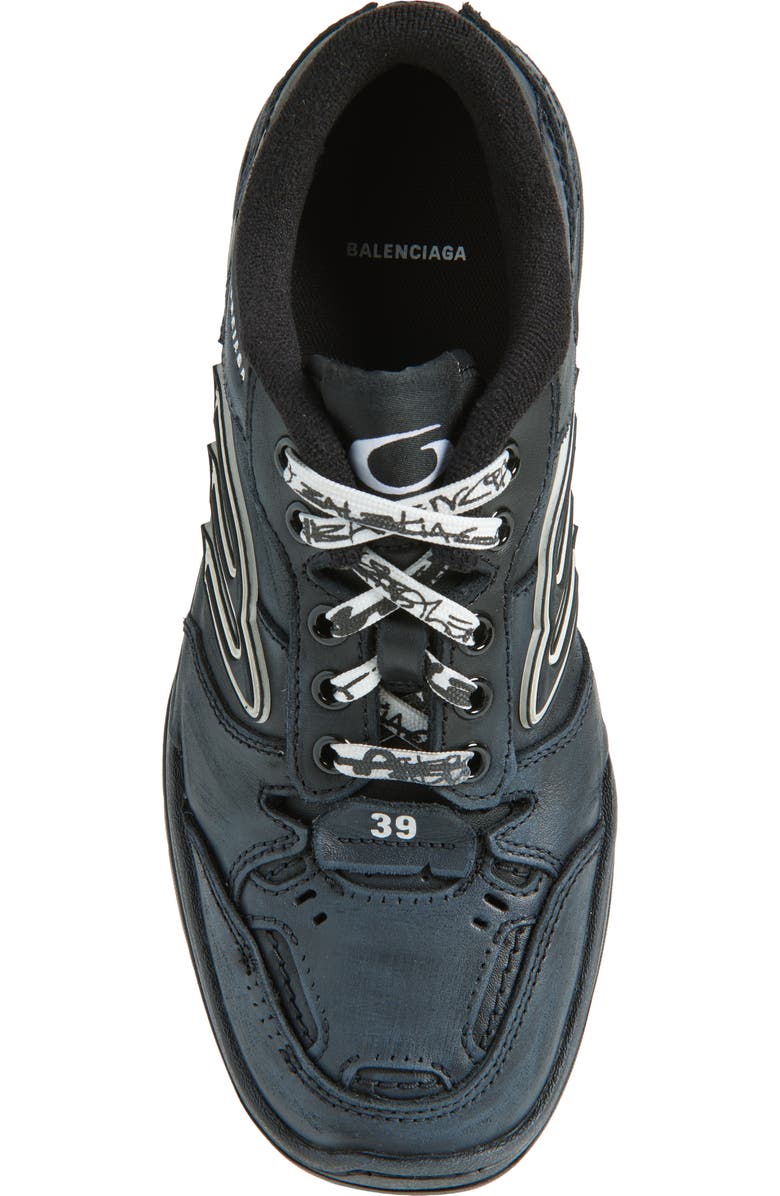 Balenciaga Hamptons Sneaker, Alternate, color, Black