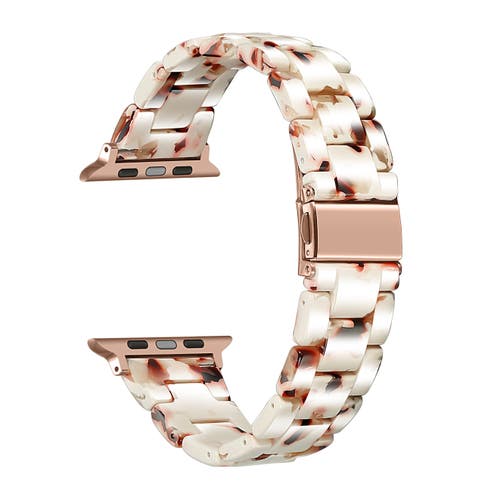 Posh Tech Claire Resin Link Band For Apple Watch In Multi