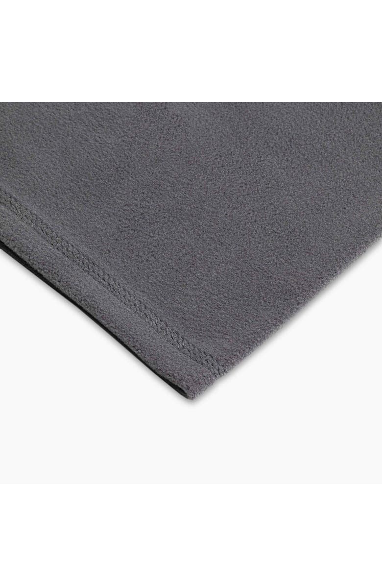 Turtle Fur Single-Layer Fleece Neck Warmer, Alternate, color, Graphite