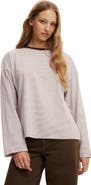 Cotton On Women's Boxy Long Sleeve Top