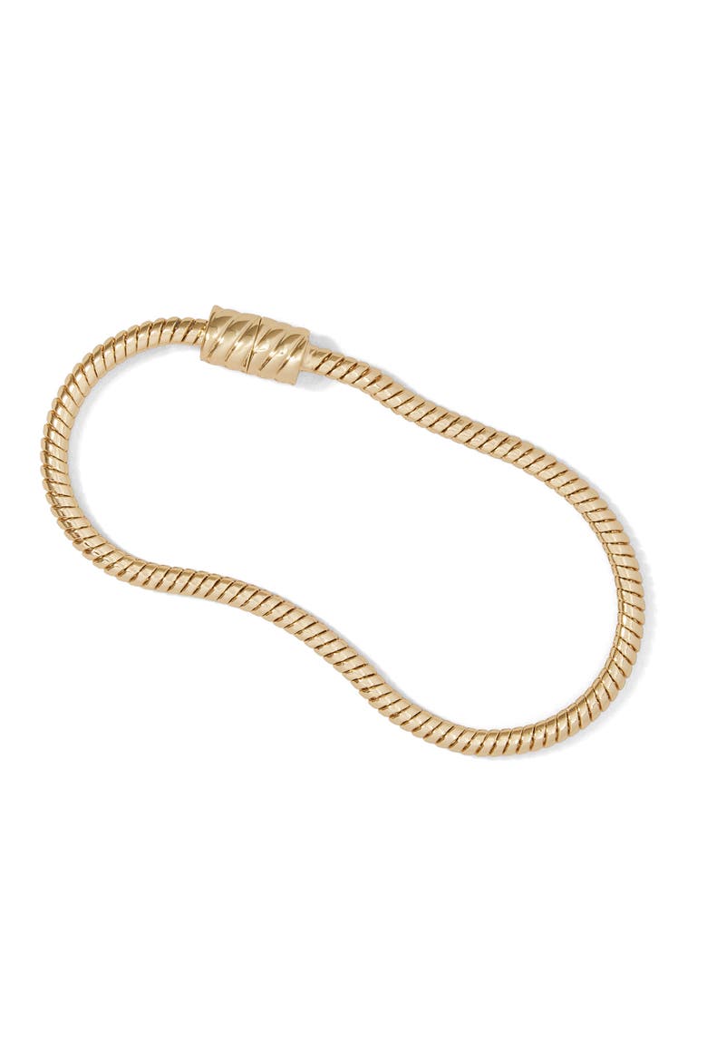 Madison Avenue Bracelet, Main, color, YELLOW GOLD