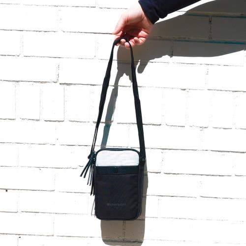Sherpani Simplicity Anti Theft Crossbody Wallet Bag In Sterling