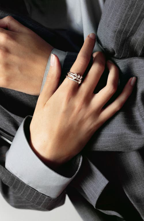 Spinelli Kilcollin Raneth Link Ring In Metallic