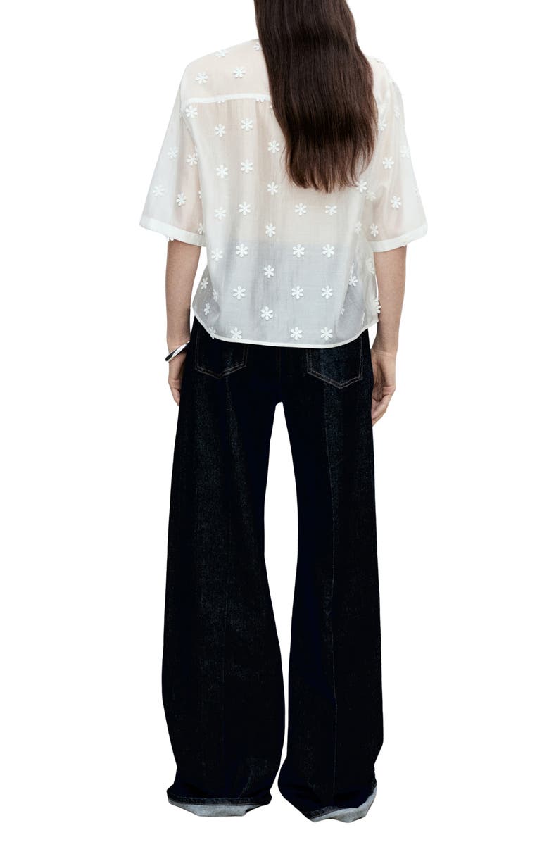 MANGO Semisheer Polo, Alternate, color, 