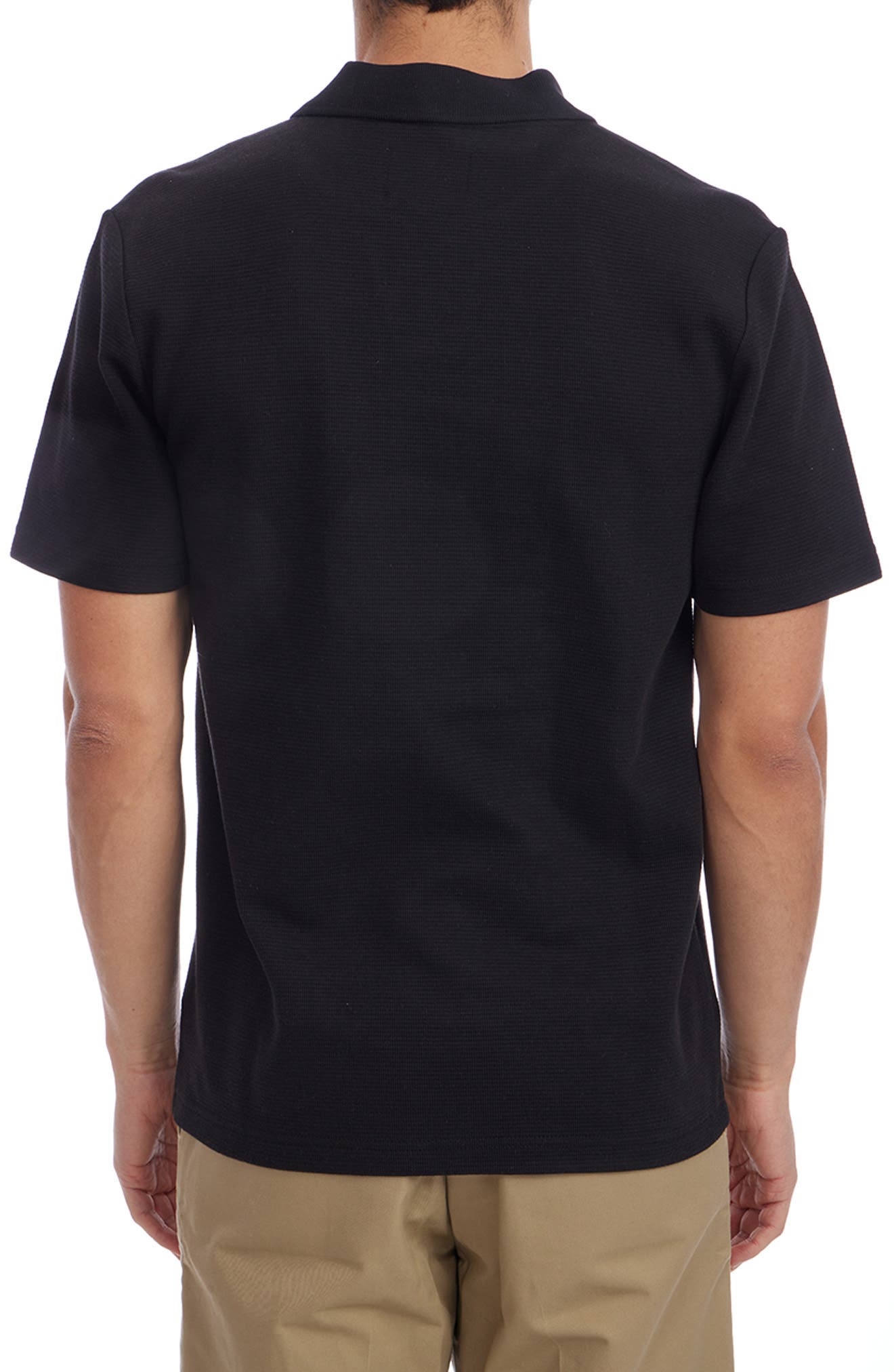 Short Sleeve Johnny Collar Polo - image 2