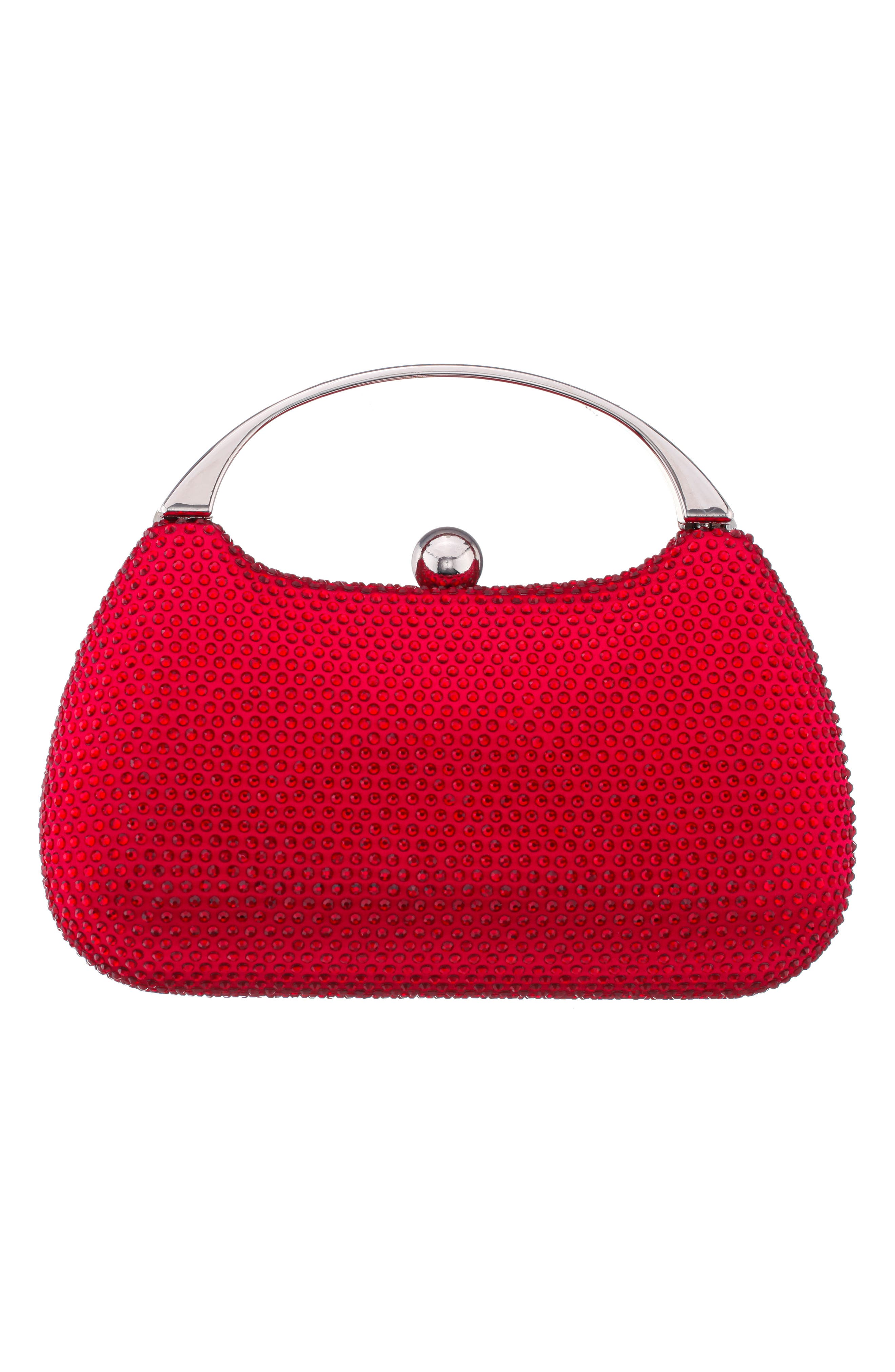 Brando Clutch, Alternate, color, SIAM RED