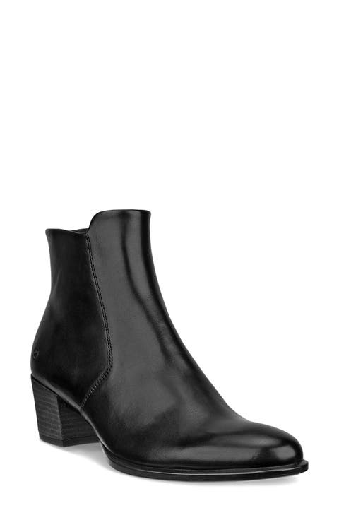 Shape Stack Heel Bootie (Women)