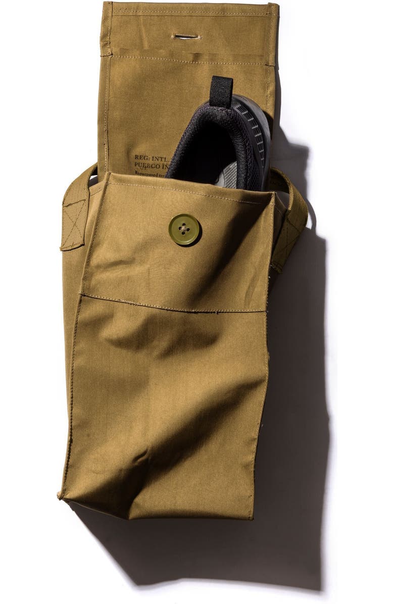 PUEBCO Rubberized Fabric Shoes Bag, Alternate, color,