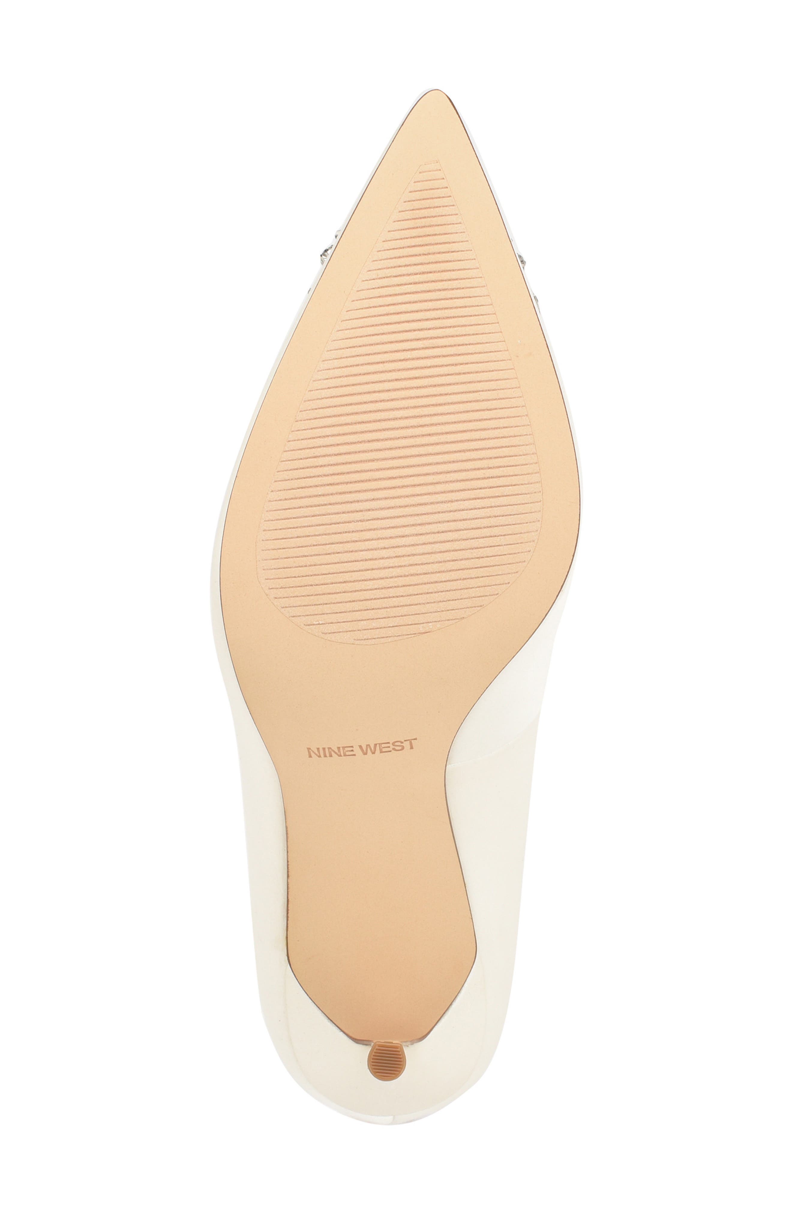 Nine West Fana Embellished Pointed Toe Pump, Alternate, color, 