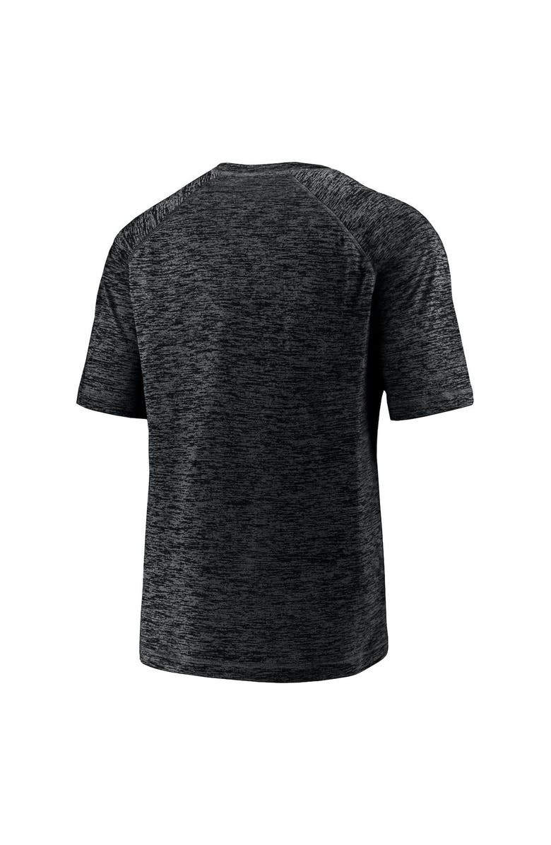 FANATICS Men's Fanatics Branded Black Paris Saint-Germain Tower Space-Dye Raglan T-Shirt, Alternate, color,