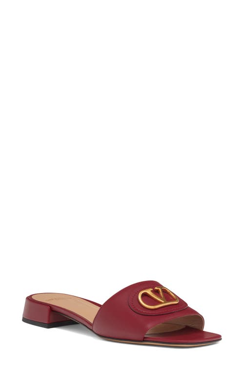 Valentino Garavani Vlogo Signature Slide Sandal