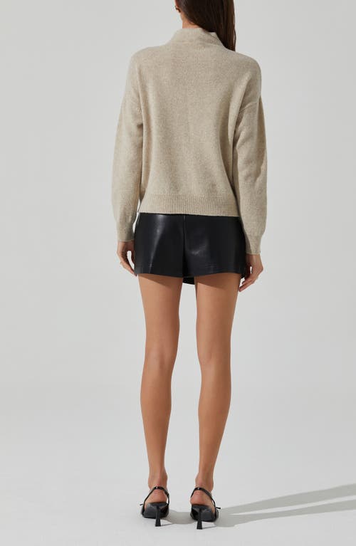 Astr The Label Adley Wool Sweater In Neutral