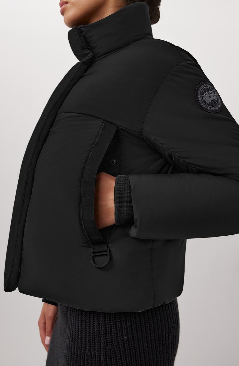 Canada Goose Junction 750 Fill Power Down Puffer Jacket, Alternate, color, Black