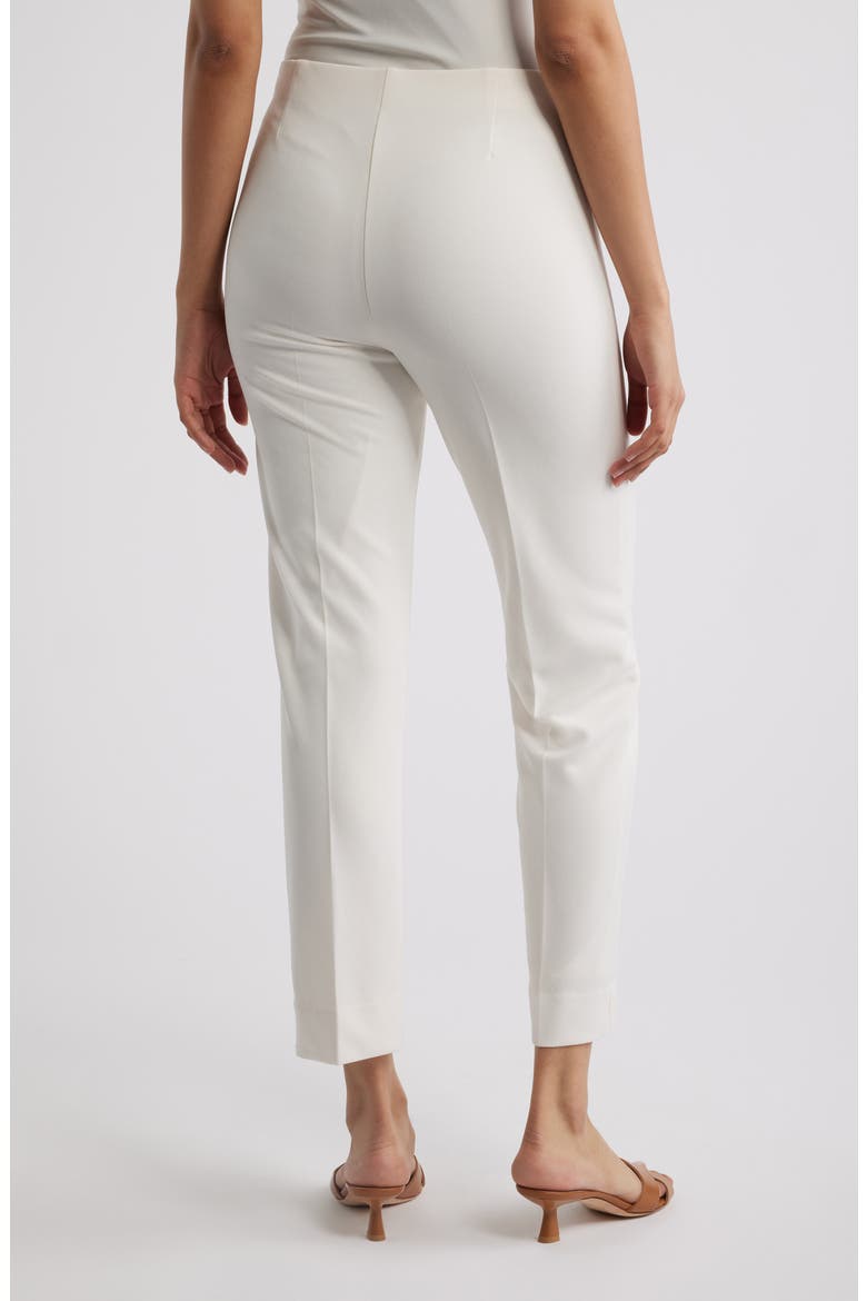 Hollywood Ankle Pants, Alternate, color, WHITE DOVE