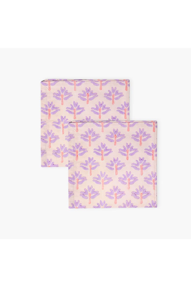 Zeenat Table Napkin - Set of 2, Main, color, Lilac