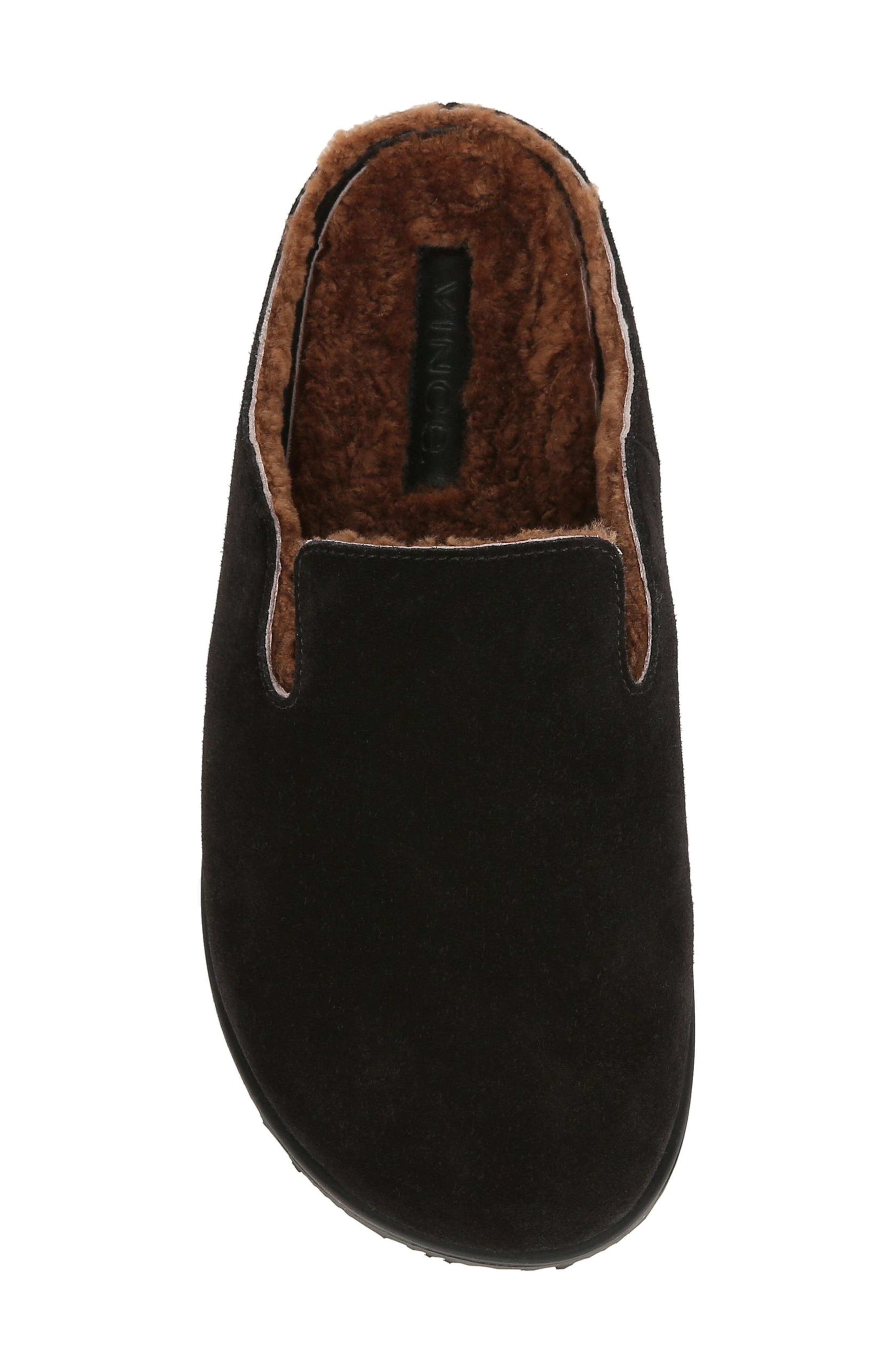 Vince Decker Shearling Clogs Decker Shearling-Lined Suede Clog in Vince Products Men | Vince main image 4