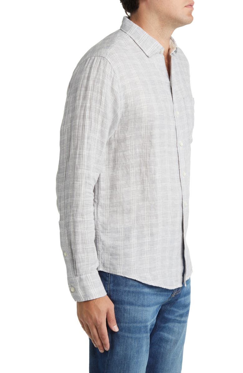 Tommy Bahama Ventana Plaid Linen Button-Up Shirt, Alternate, color,