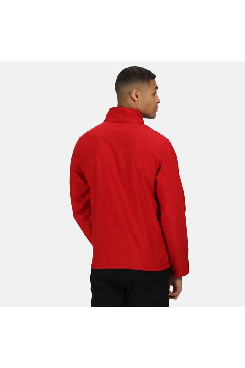 Standout Ablaze Printable Softshell Jacket, Alternate, color, Classic Red and Black