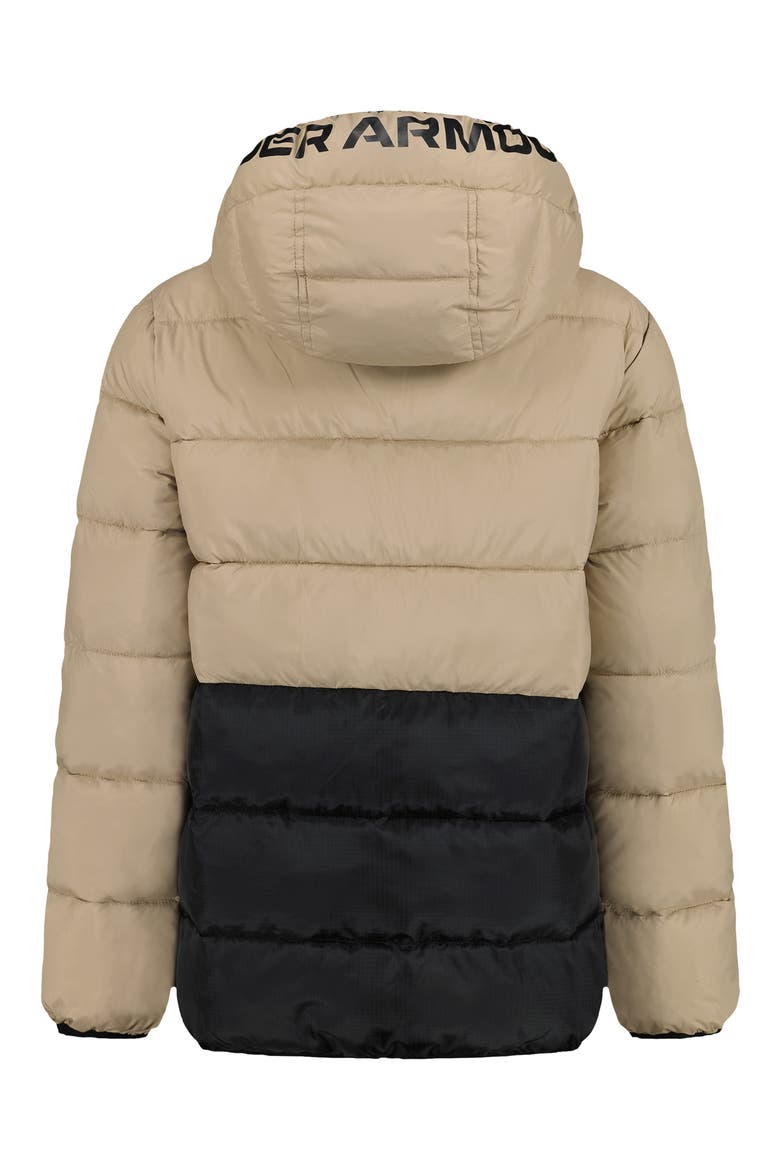 Kids' Pronto Colorblocked Puffer Jacket, Alternate, color, CITY KHAKI