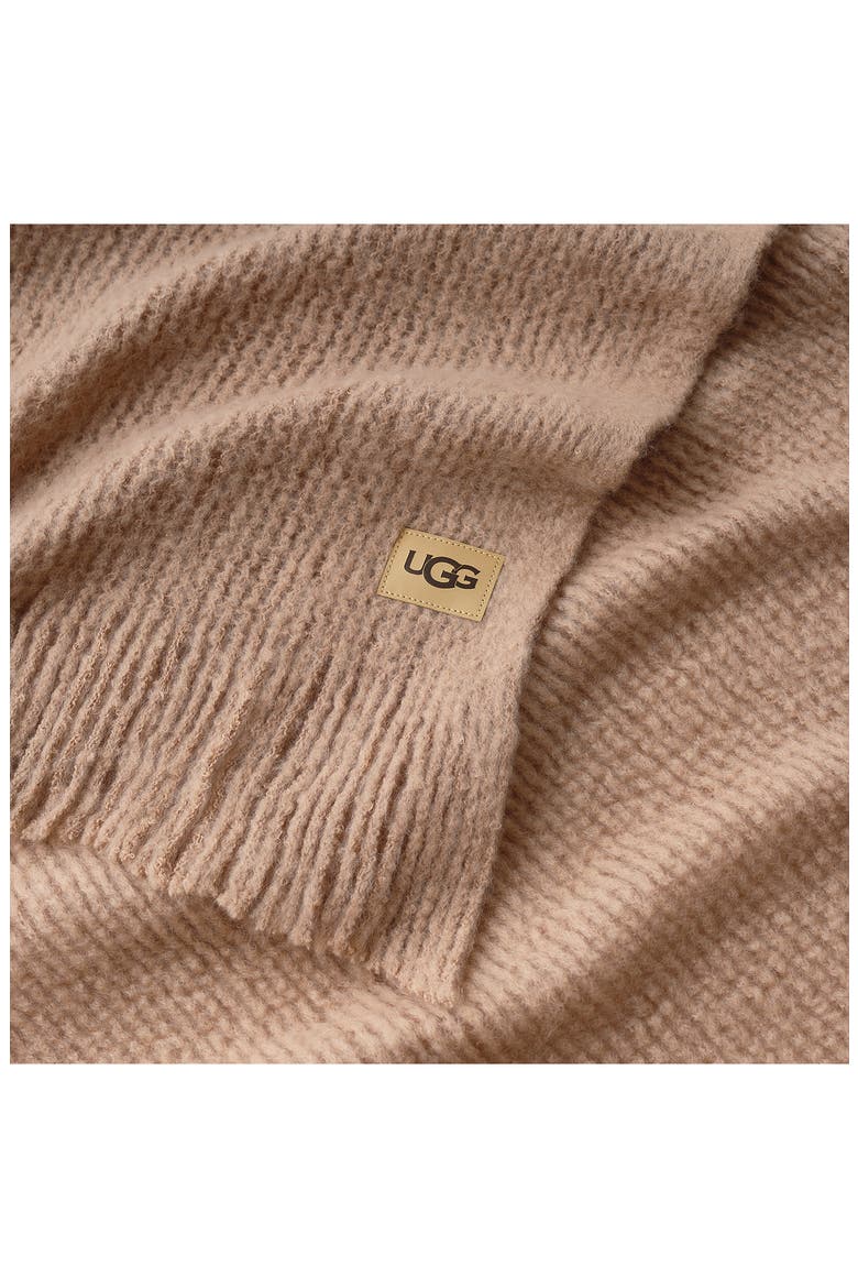 Margot Throw Blanket, Alternate, color, SANDALWOOD