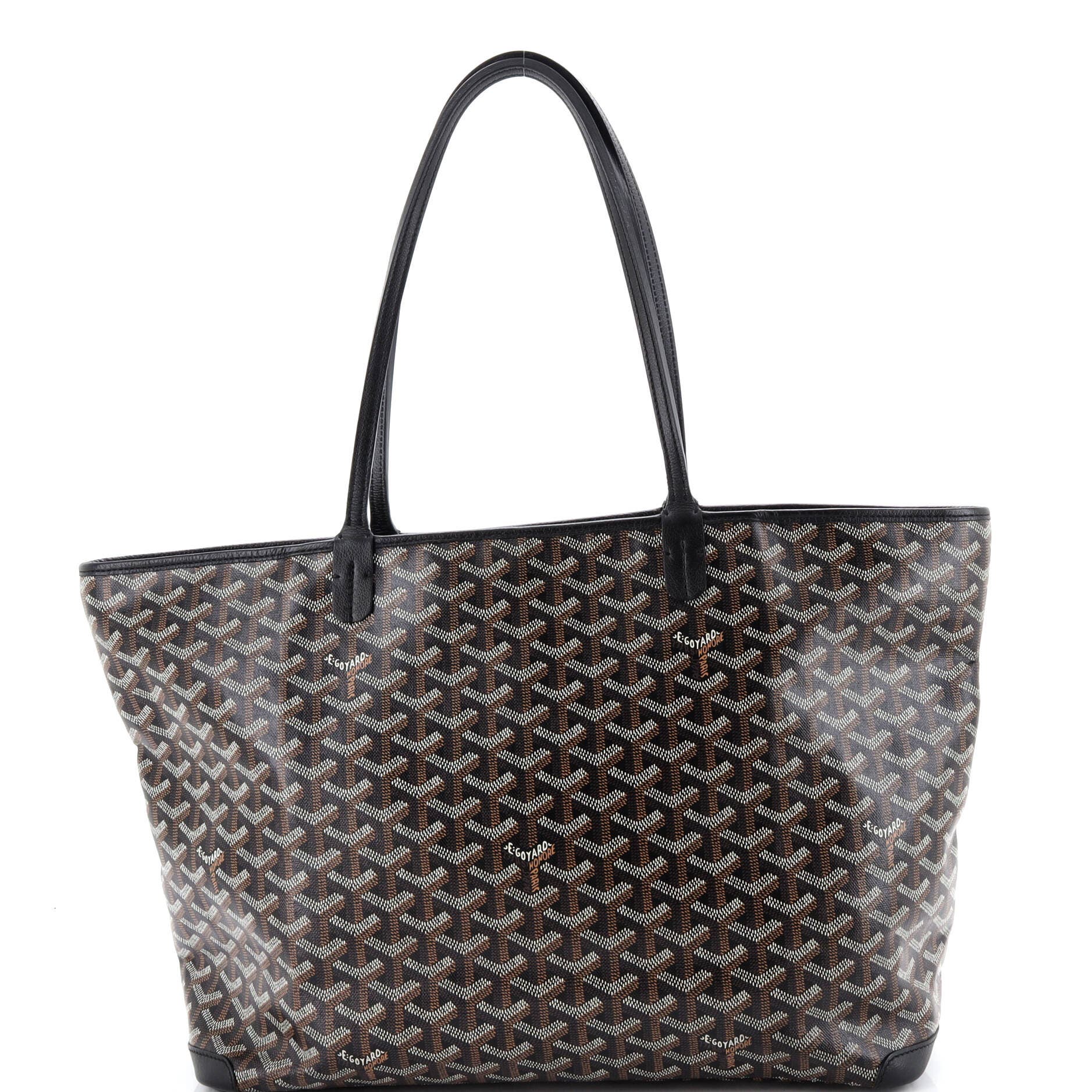Artois Tote Coated Canvas MM, Alternate, color, Black