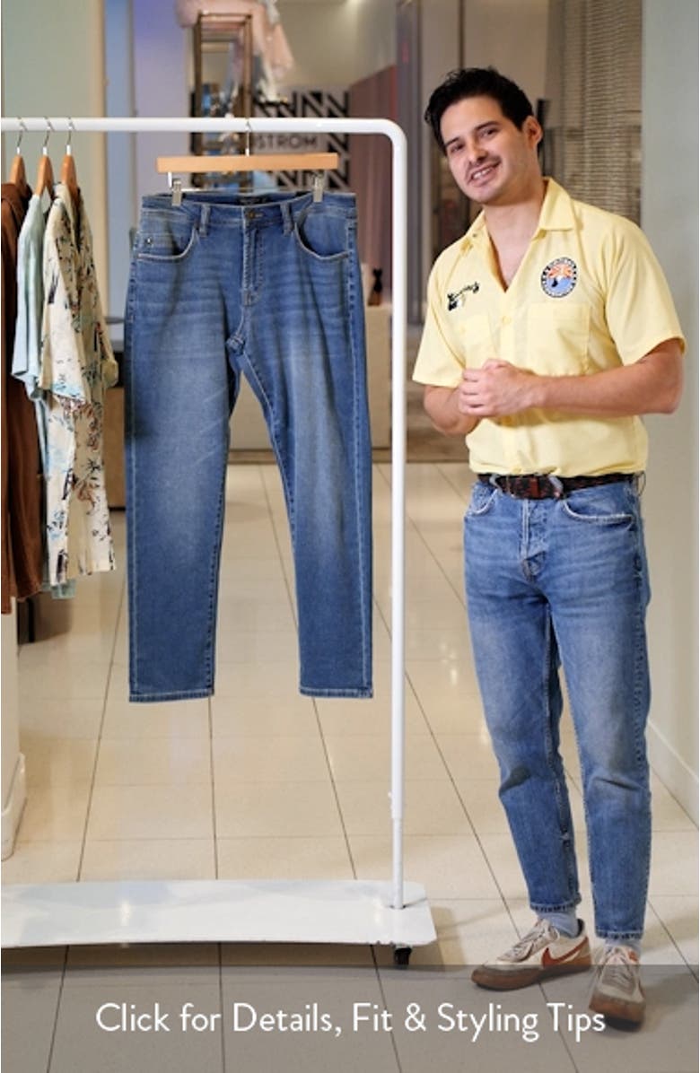 Kingston Modern Slim Straight Leg Jeans, sales video thumbnail