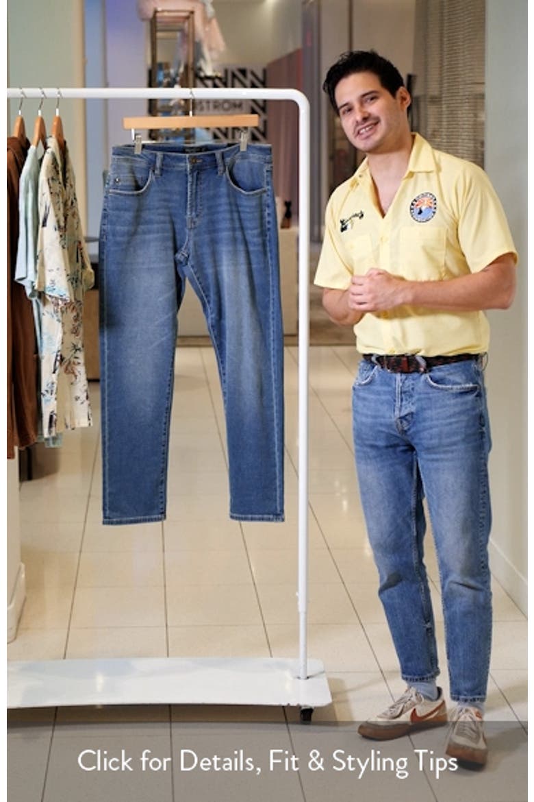 Kingston Modern Slim Straight Leg Jeans video