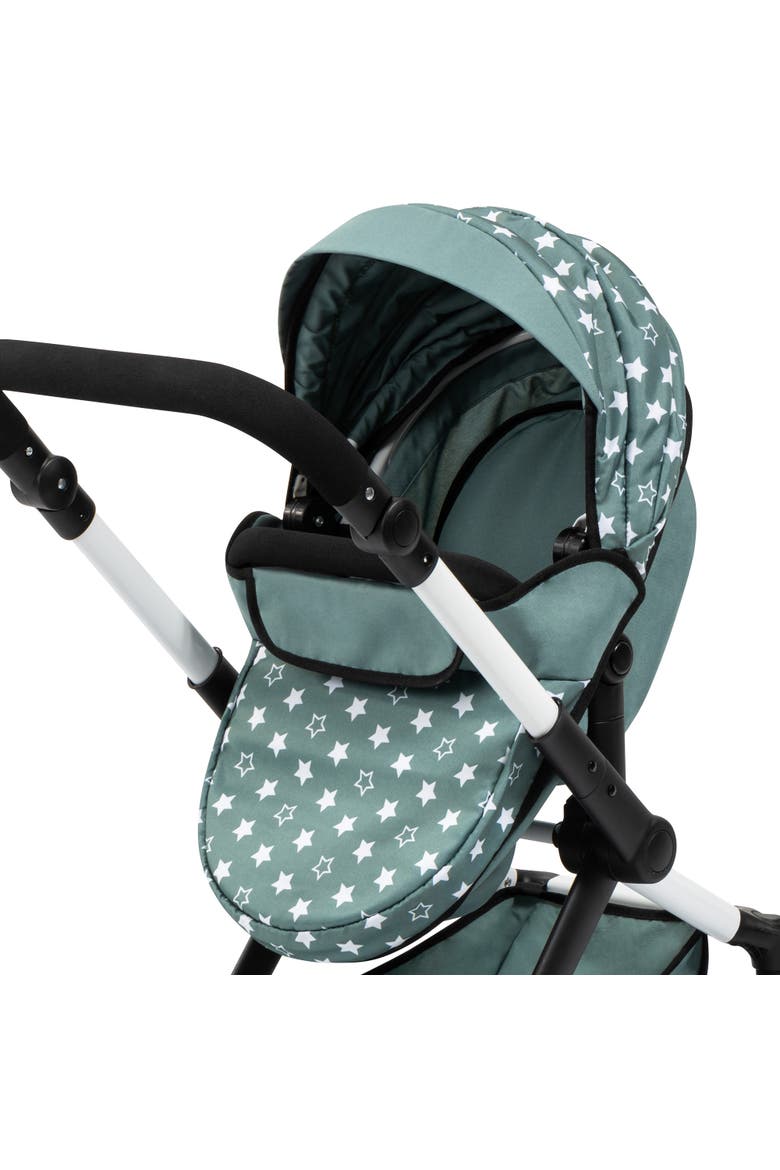 Pram Xeo Stars, For Dolls Up To 20", Alternate, color, Multicolored