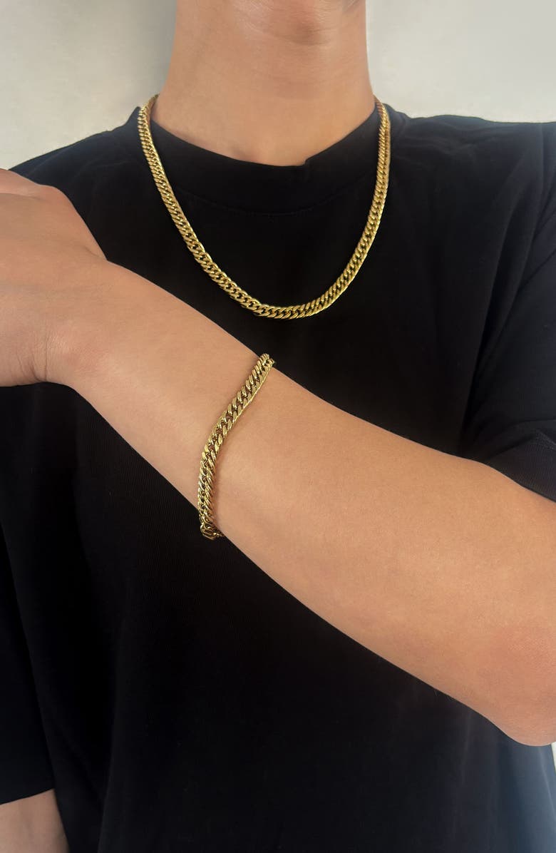 Adornia Men's Chunky Chain Bracelet, Alternate, color,