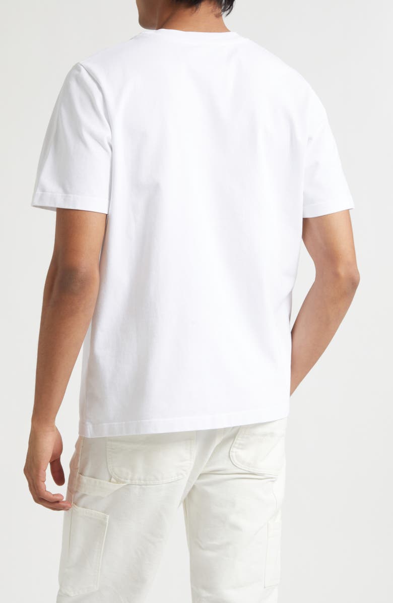 Casablanca Classic Fit Tennis Club Icon Organic Cotton Graphic T-Shirt, Alternate, color, Tennis Club Icon