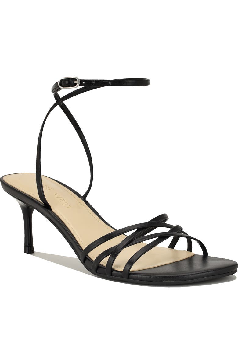 Nine West Gillie Sandal, Main, color, Black