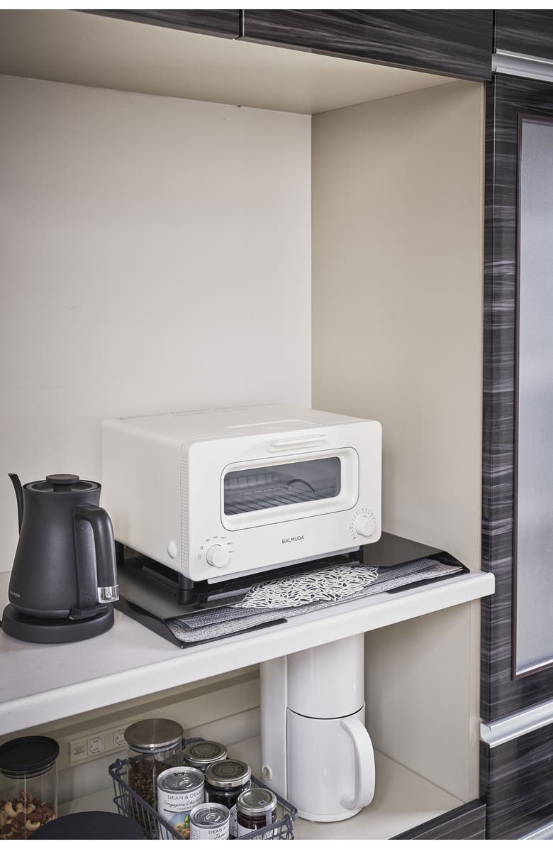 Yamazaki Magnetic Placemat Holder, Alternate, color, Black