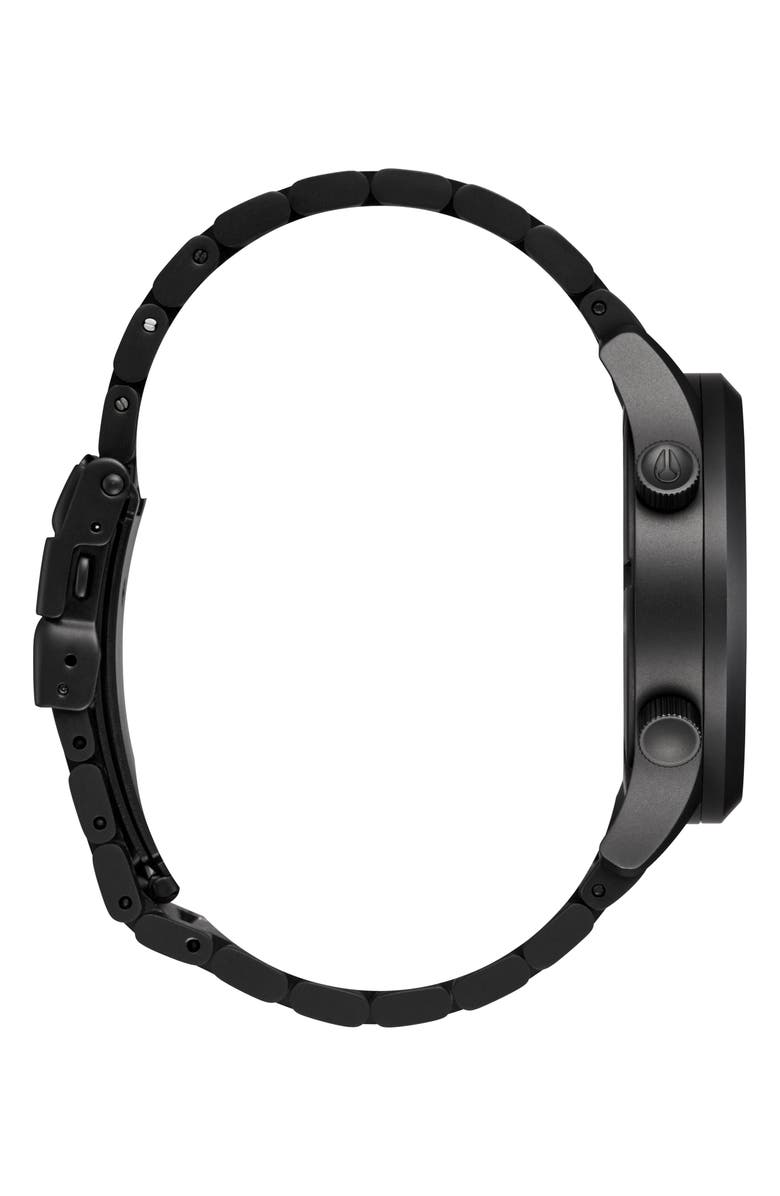 Nixon Drifter 40 Watch, 40mm, Alternate, color, Super Black / Black Sunray