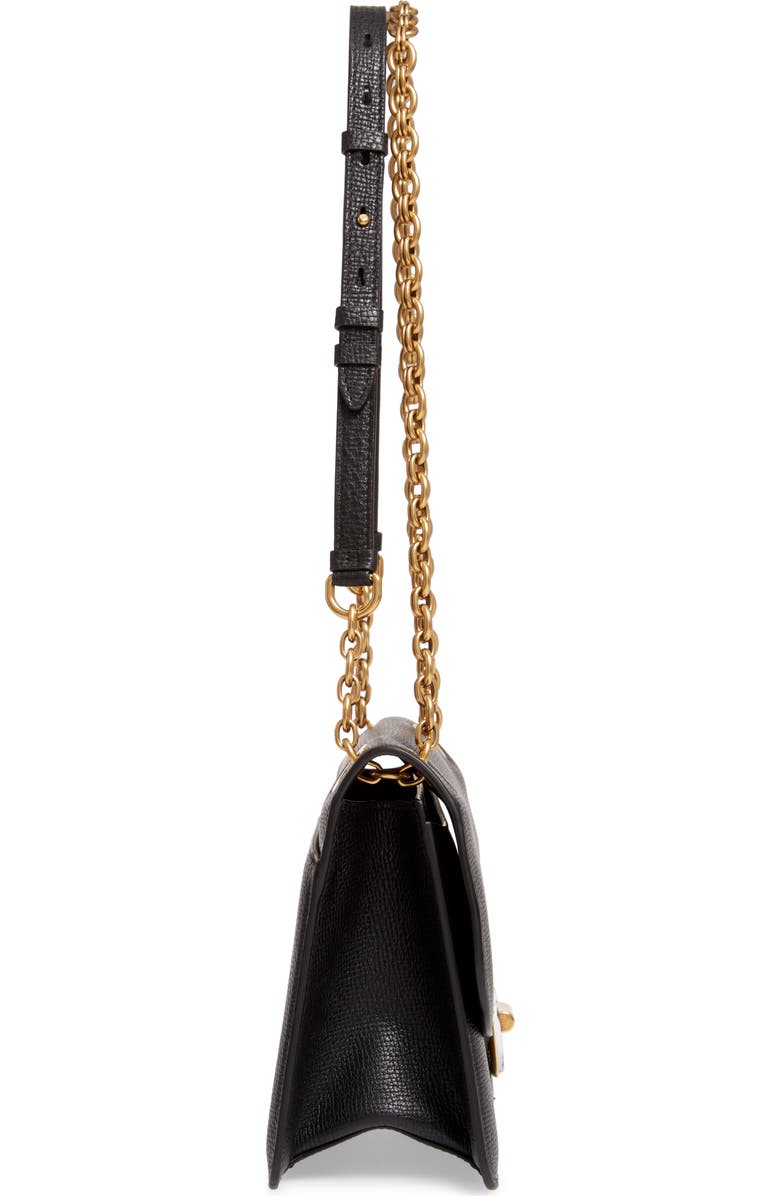 FERRAGAMO Salvatore Ferragamo Gancino Quilted Leather Shoulder Bag, Alternate, color,