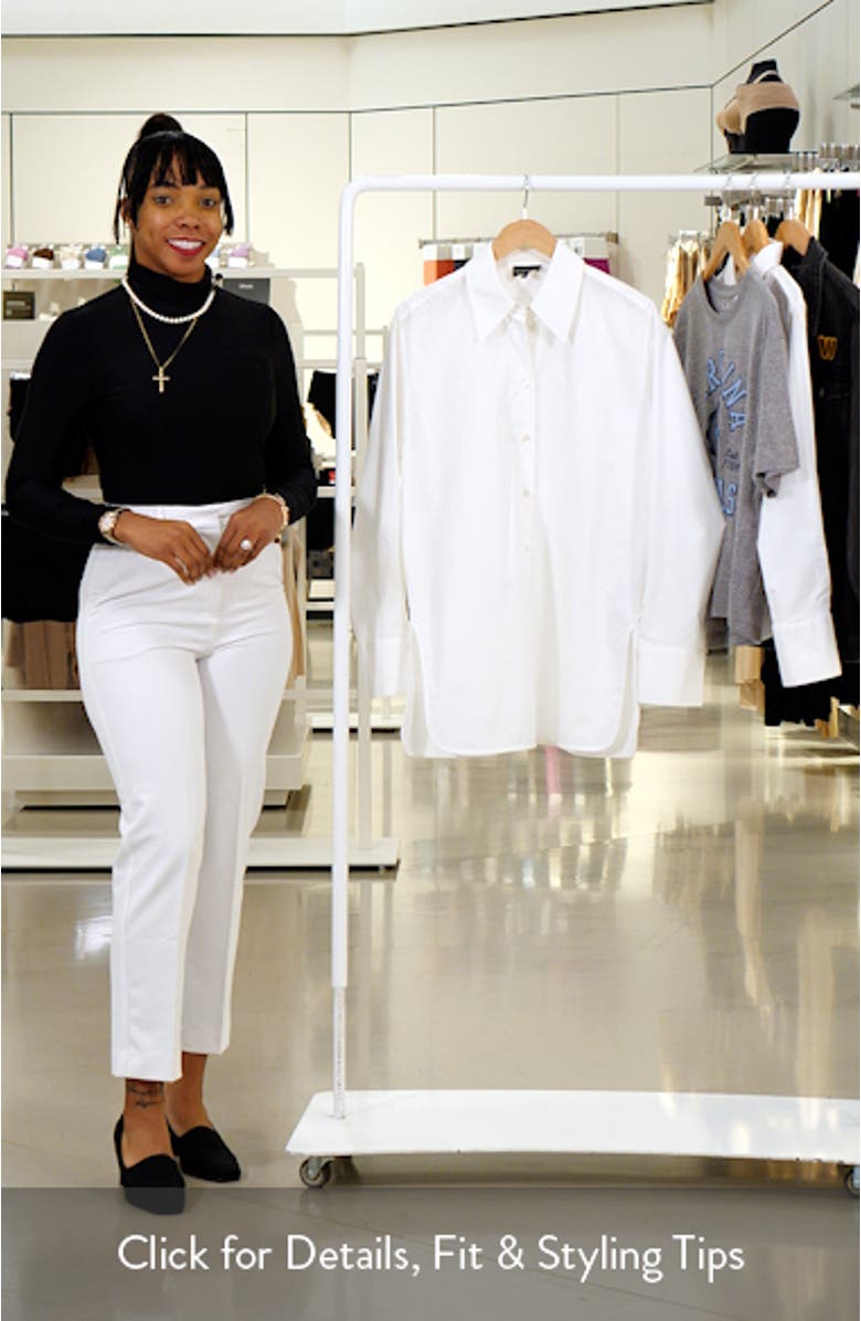 Poplin Button-Up Shirt, sales video thumbnail