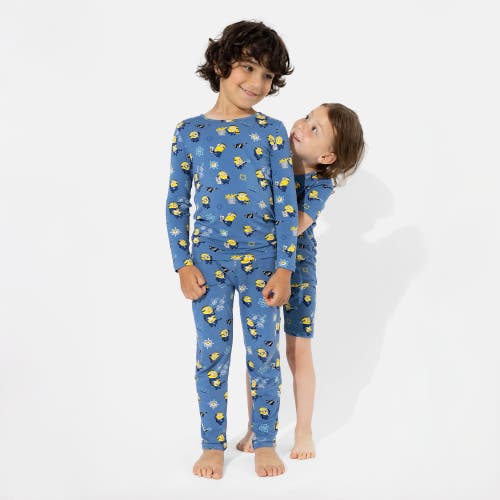 Bellabu Bear Kids' Minions Avl Set Of 2 Piece Pajamas In Minions Avl