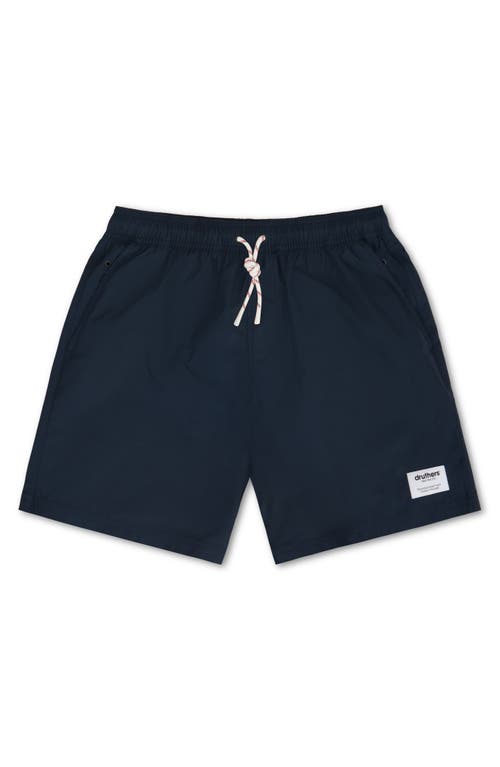 Druthers NYC Italian Recycled Nylon Swim Trunk in Navy  product