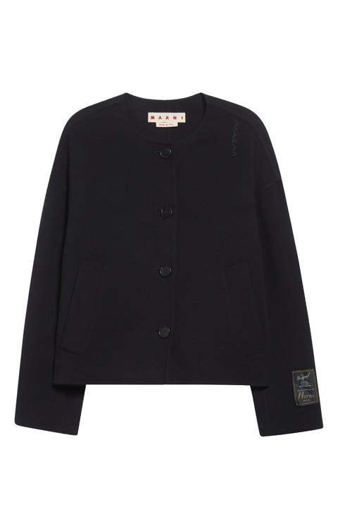 コート MARNI Woman Coat Black JKMA0285A0UTWA05 00N99 1241471_00.png.png
