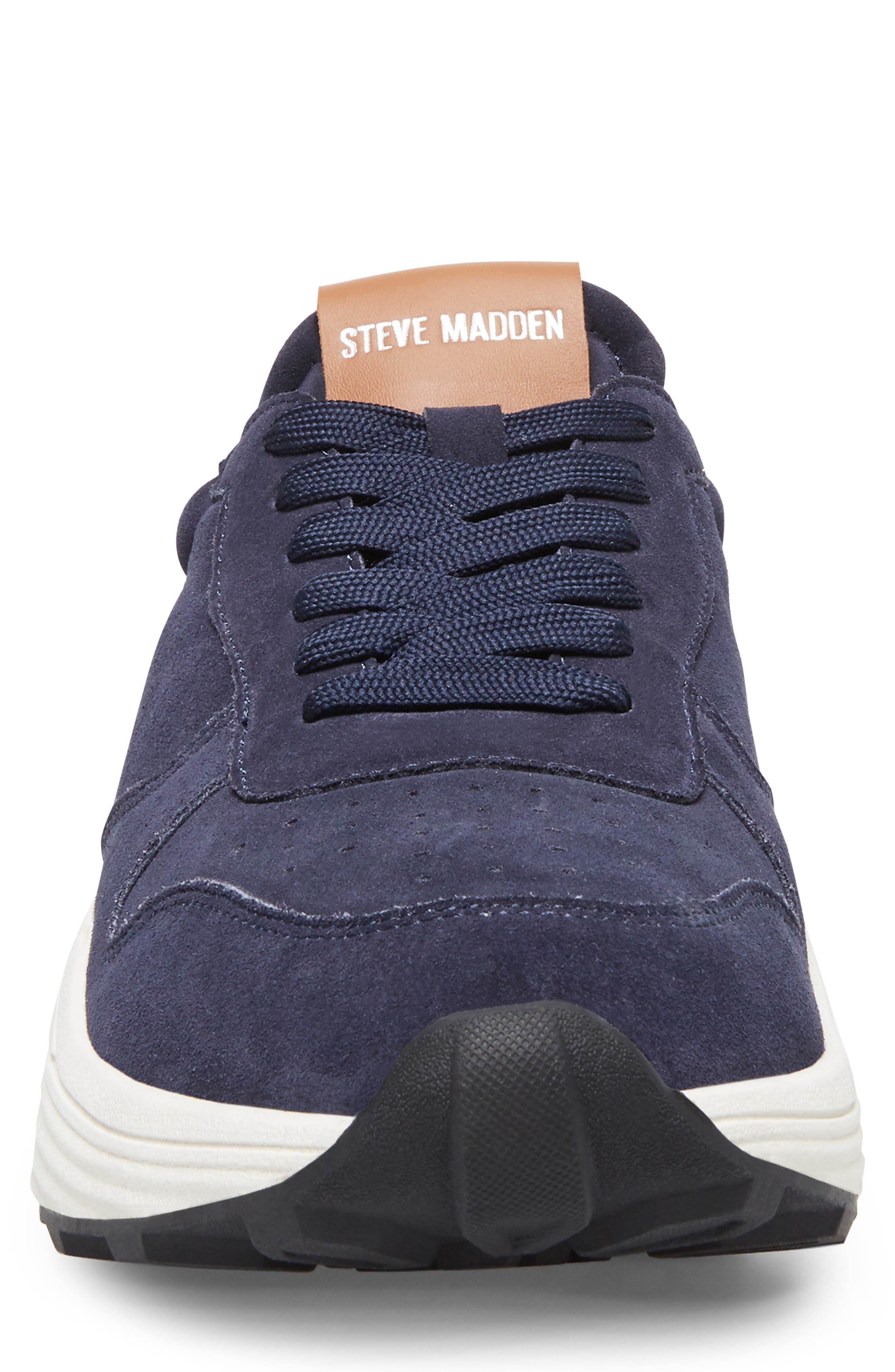 Sardan Sneaker, Alternate, color, NAVY SUEDE