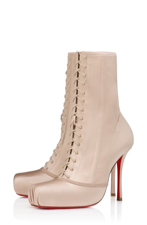 Cassia Pavlova Lace-Up Bootie (Women)